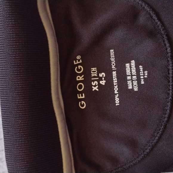 BOGO Polyester Sporty Polo Shirts - Black and Red - Picture 7 of 9